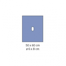 Rouška s otvorem 50x60cm, otvor 6x8cm immunity Rouška s otvorem 50x60cm, otvor 6x8cm immunity
