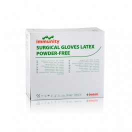 Rukavice latex. nepudr. ster. 7,5 immunity á 50párů Rukavice latex. nepudr. ster. 7,5 immunity á 50párů