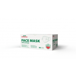 Face mask with earloops / Maska s gumičkami