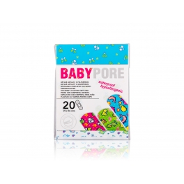 BABYPORE Náplasti dětské 19x56 mm, 20 ks BABYPORE Náplasti dětské 19x56 mm, 20 ks