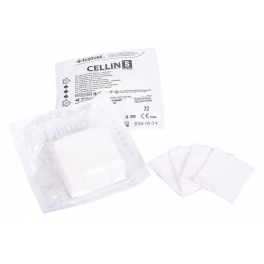 CELLIN S Tampon sterilní z buničité vaty, á20ks CELLIN S Tampon sterilní z buničité vaty, á20ks