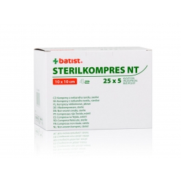 STERILKOMPRES NT 10x10cm 25x5ks /4vr.