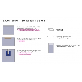 Set ramenní 6 sterilní Set ramenní 6 sterilní