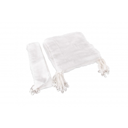 B-TOWEL Tampon šitý 12x47cm s kroužkem a tkanicí, 17 nití, nesterilní