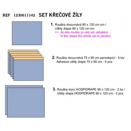 Set křečové žíly sterilní m.č.1750 Set křečové žíly sterilní m.č.1750